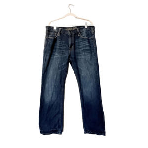 American Eagle Slim Straight Medium Wash Jeans Size 36X30 36 Waist 30 inseam